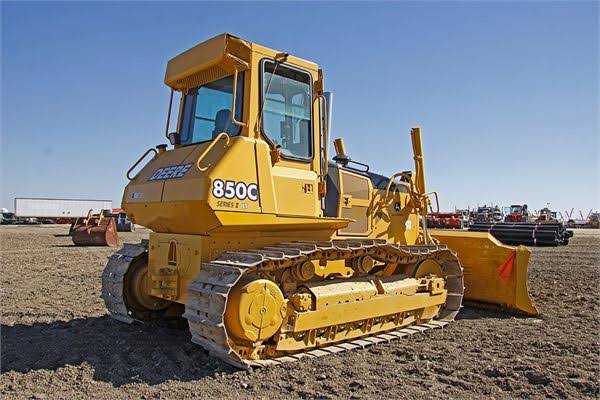 John Deere 850C Crawler Bulldozer Parts Catalog Manual PC2509