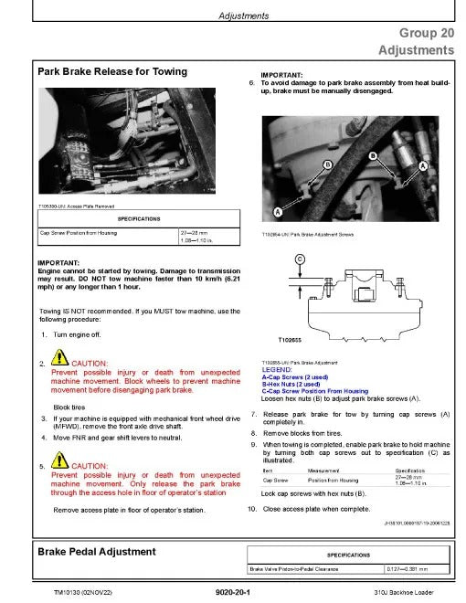 John Deere Backhoe Loaders Pdf Diagnostic, Operation and Test Manual