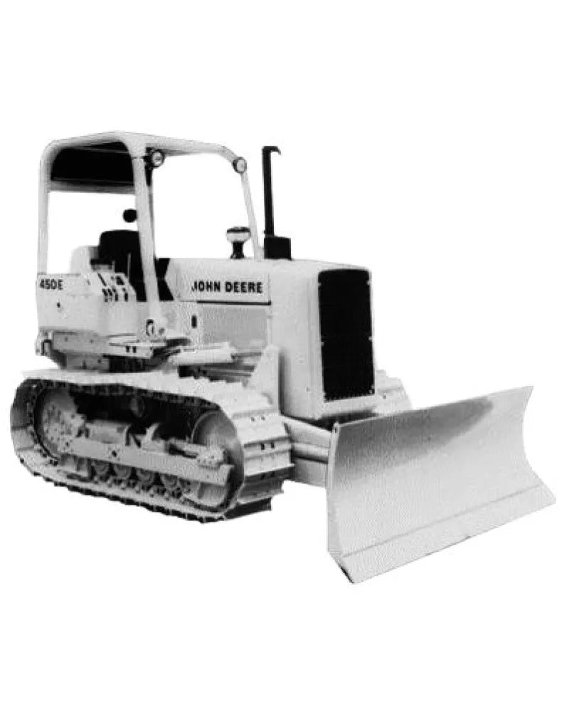 John Deere 450E and 455E Crawler Dozer Pdf Diagnostic, Operation and Test Manual TM1330 2