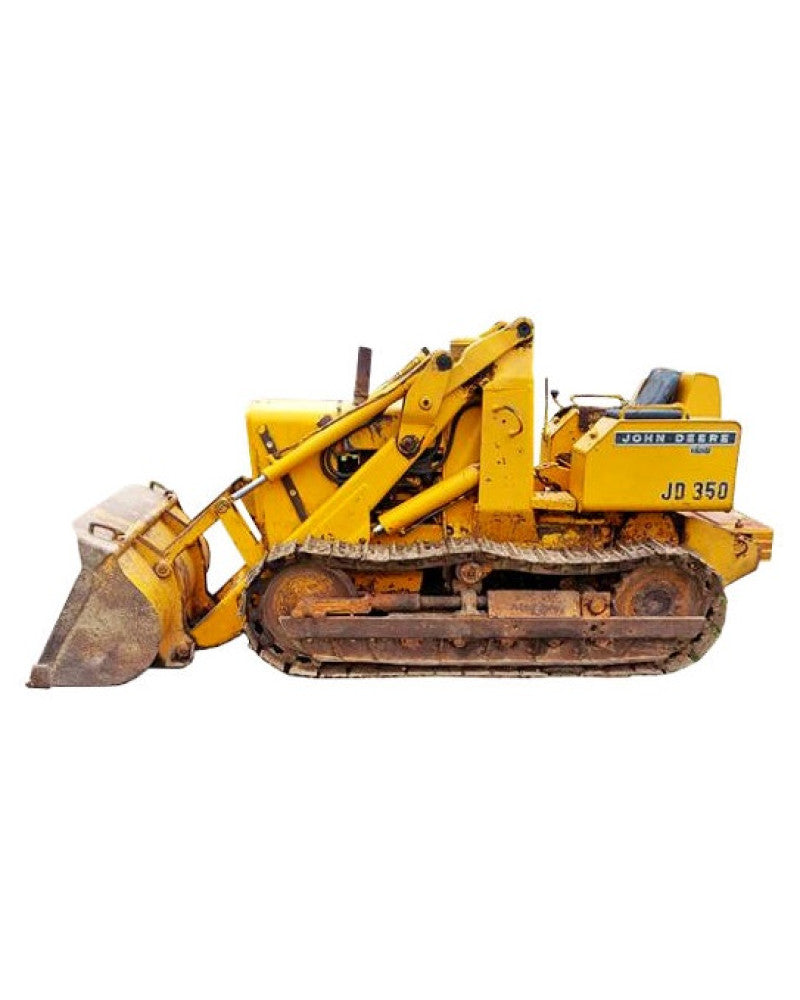 John Deere JD350 Crawler Tractors and JD350 Crawler Loaders Service Manual SM2063 Instant PDF 2