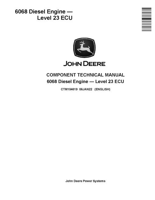 Powertech 6068 Diesel Engines Level 23 ECU Pdf Repair Service Manual (CTM104619)