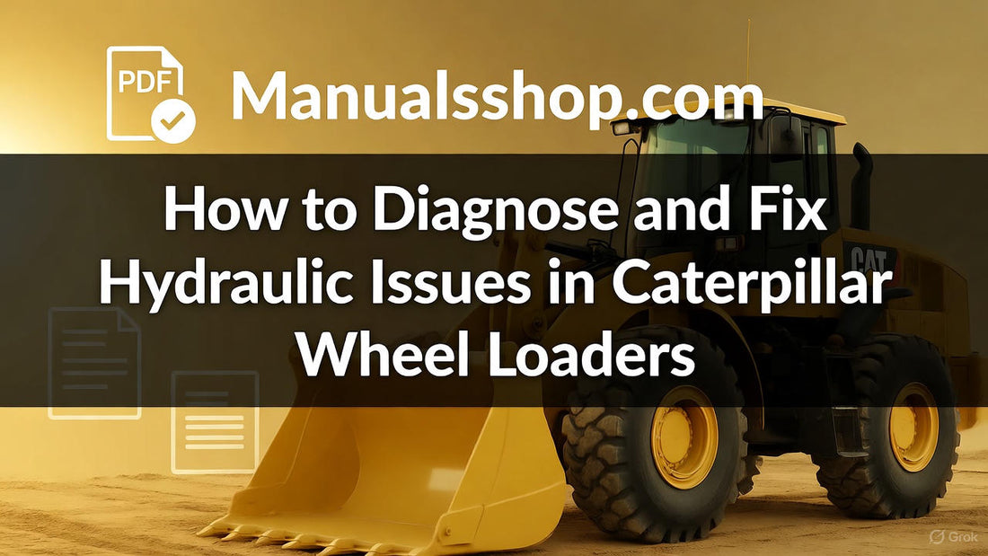 How to Diagnose and Fix Hydraulic Issues in Caterpillar Wheel Loaders