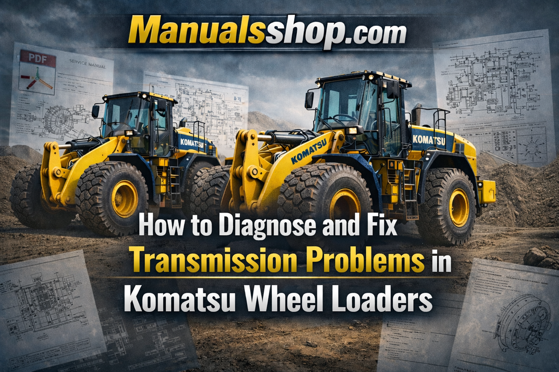 How to Diagnose and Fix Transmission Problems in Komatsu Wheel Loaders
