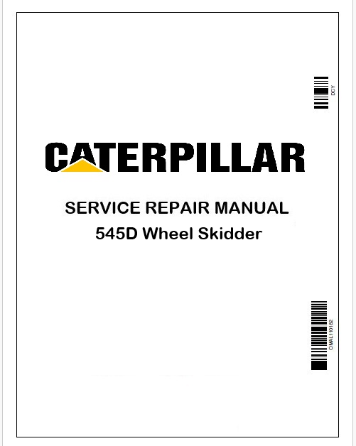 Caterpillar 545D Wheel Skidder Repair Service Manual Pdf 4L5, KGP