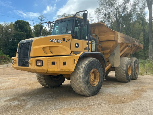 John Deere 350D and 400D Articulated Dump Truck (S.N. 599286-608489) Parts Catalog Manual PC9106