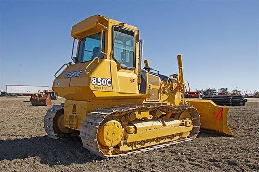 John Deere 850C Crawler Bulldozer Parts Catalog Manual PC2509