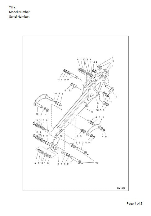 Bobcat T35100SL Telescopic Handler Parts Catalog