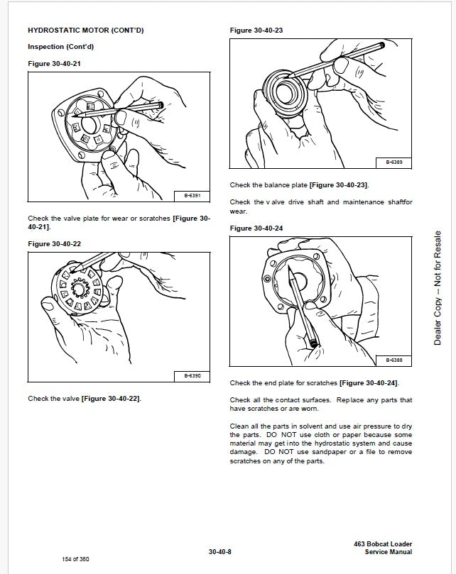 Bobcat TR35160 Telescopic Handler Repair Service Manual Instant PDF