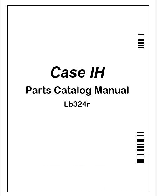 Case IH Lb324r Baler Parts Catalog Manual Instant PDF