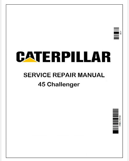 Caterpillar 45 Challenger Repair Service Manual Pdf