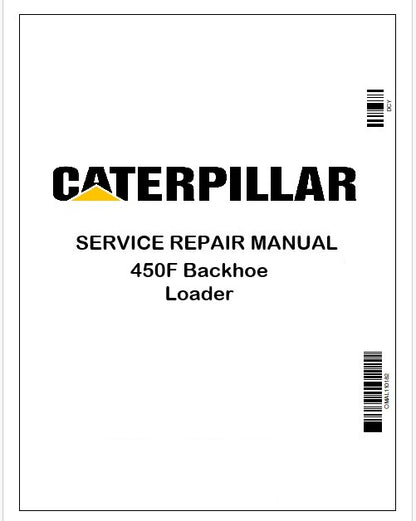 Caterpillar 450F Backhoe Loader Repair Service Manual Pdf