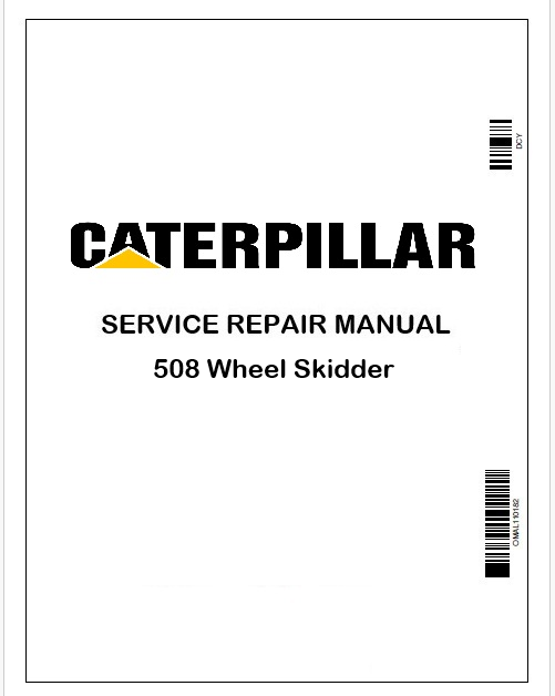 Caterpillar 508 Wheel Skidder Repair Service Manual Pdf 2HD 9NC