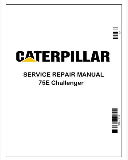 Caterpillar 75E Challenger Repair Service Manual Pdf