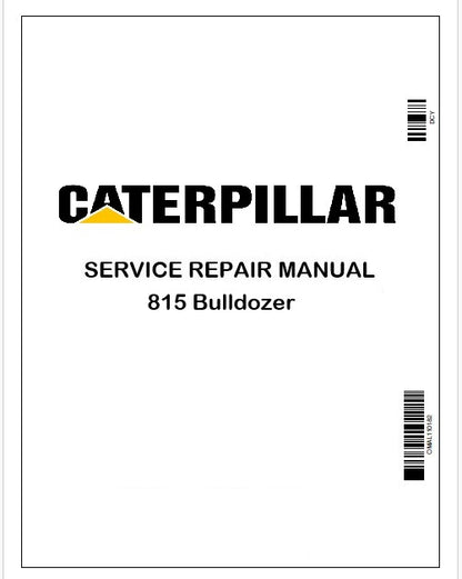 Caterpillar 815 Bulldozer Repair Service Manual Pdf