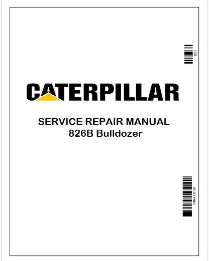 Caterpillar 826B Bulldozer Repair Service Manual Pdf
