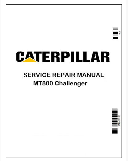 Caterpillar MT800 Challenger Repair Service Manual Pdf