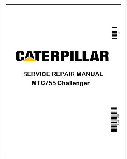 Caterpillar MTC755 Challenger Repair Service Manual Pdf
