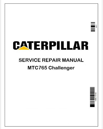 Caterpillar MTC765 Challenger Repair Service Manual Pdf