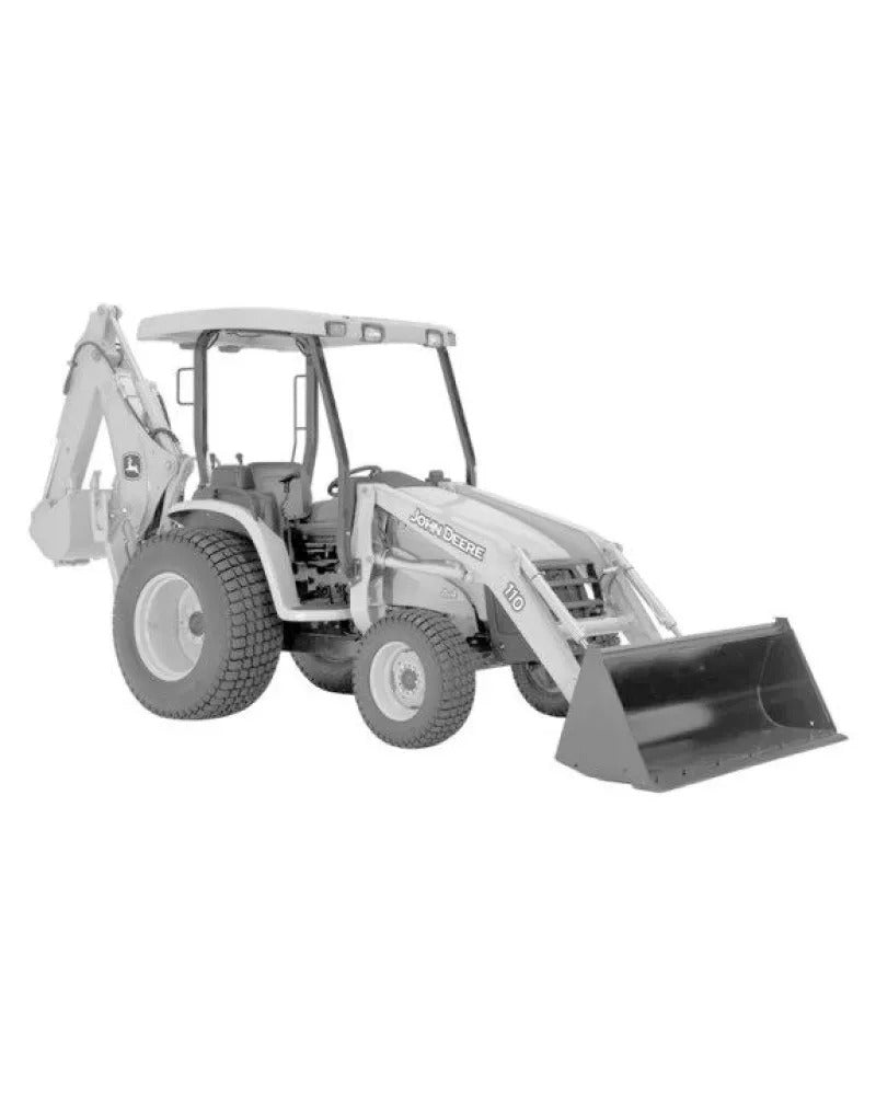 John Deere 110 Tractor Loader Backhoe Pdf Technical Service Repair Manual TM1987 2