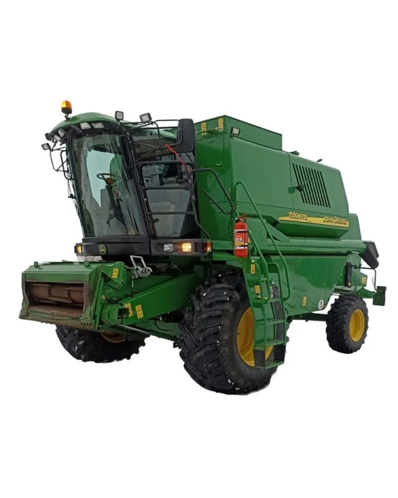 John Deere 1550 CWS CIS Combines Pdf Diagnostic, Operation and Test Manual TM8243 2