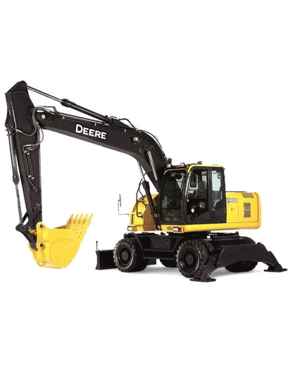 John Deere 190DW Wheeled Excavator Pdf Diagnostic, Operation and Test Manual TM10542 2
