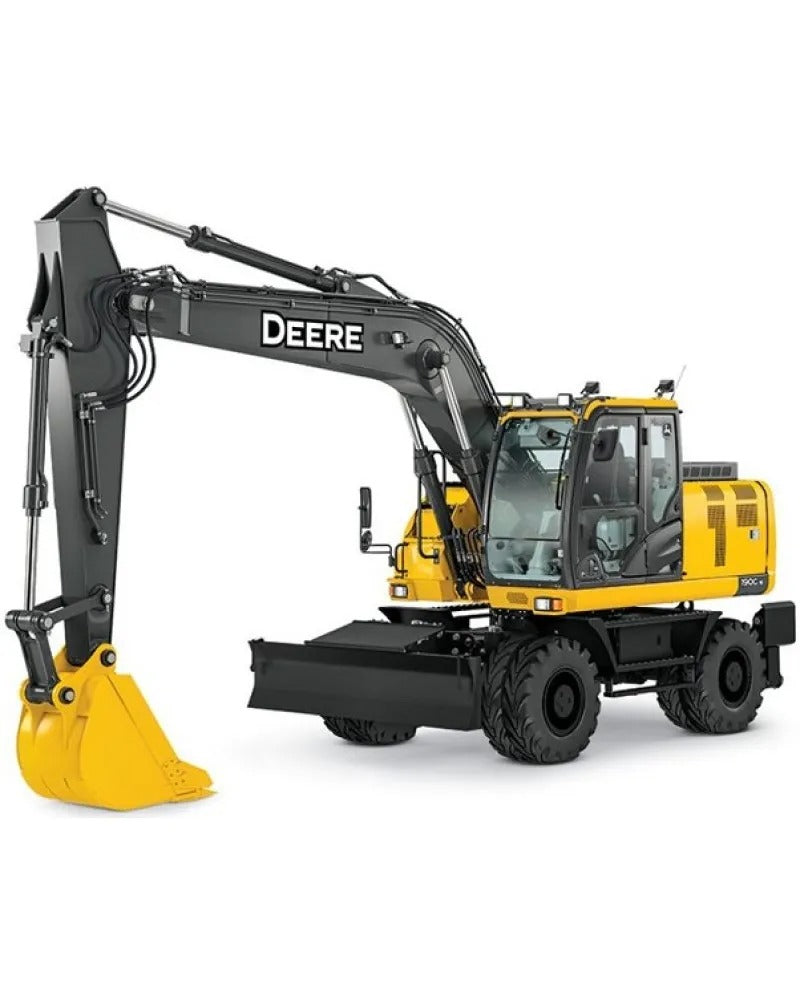 John Deere 190GW Wheeled Excavator Pdf Diagnostic, Operation and Test Manual TM13247X19 2