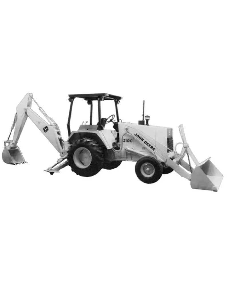 John Deere 210C, 310C and 315C Backhoe Loader Pdf Diagnostic, Operation and Test Manual TM1419 2