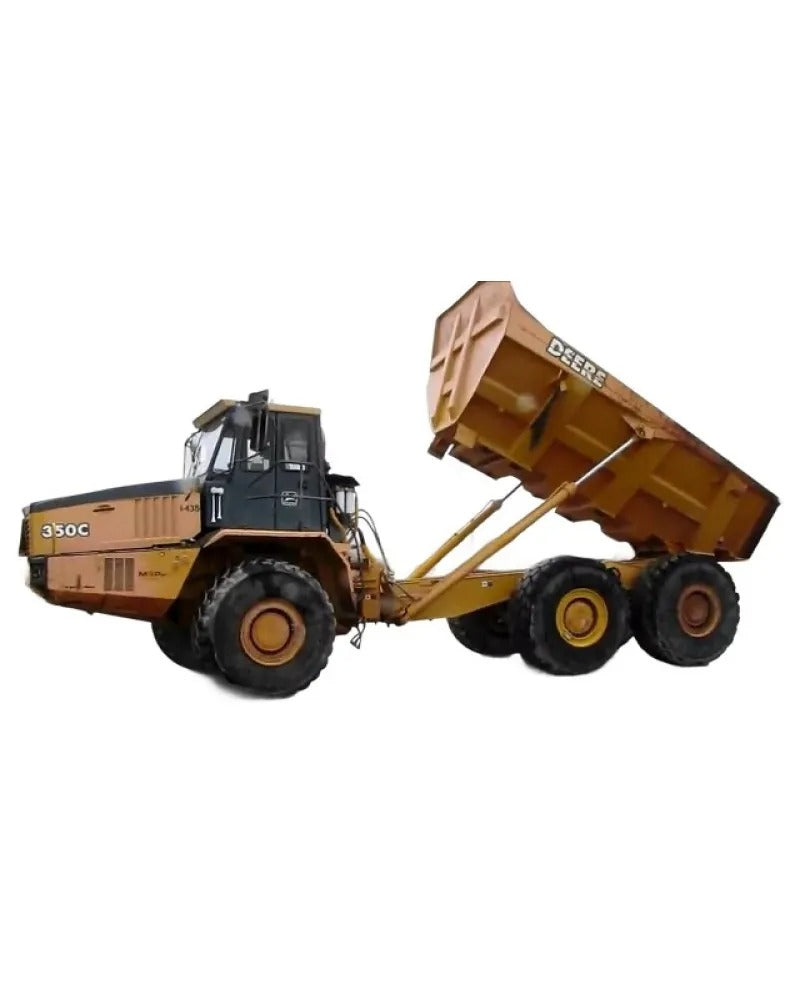 John Deere 350C and 400C Articulated Dump Truck Pdf Technical Service Repair Manual TM1790 2
