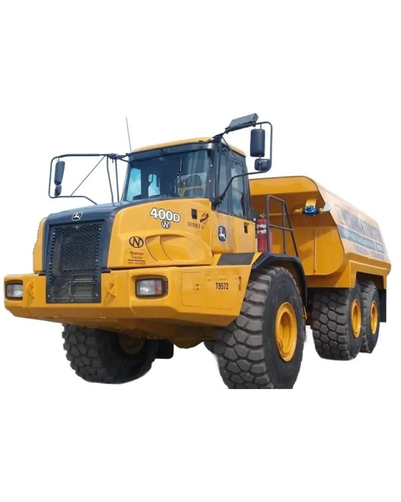 John Deere 350D and 400D Series II Articulated Dump Truck Pdf Diagnostic, Operation and Test Manual TM11518 2