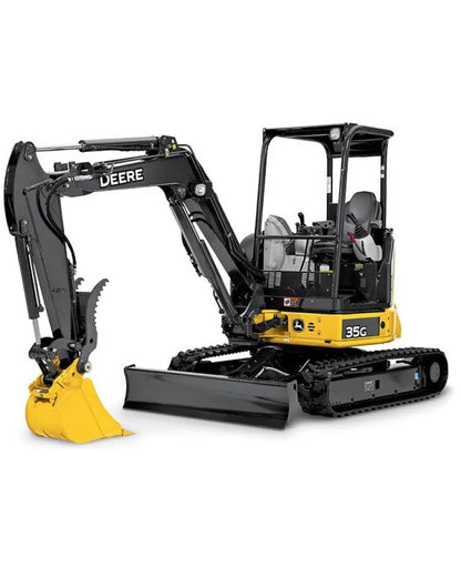 John Deere 35G Compact Excavator Pdf Diagnostic, Operation and Test Manual TM12891 2