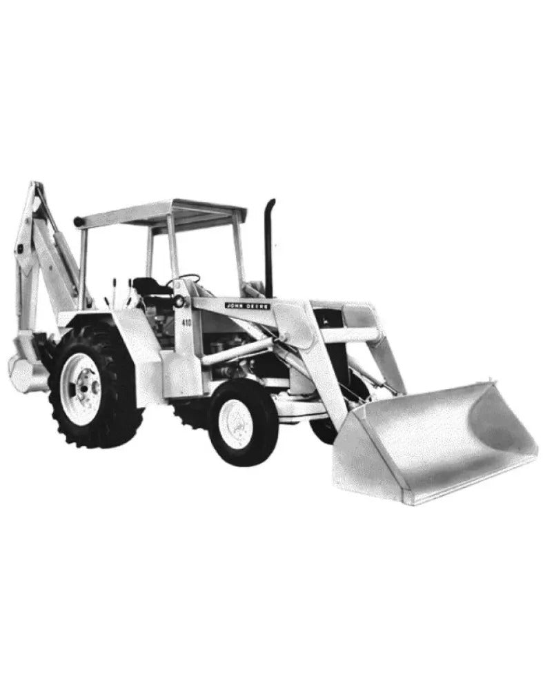 John Deere 410 Backhoe Loader Pdf Technical Service Repair Manual TM1037 2