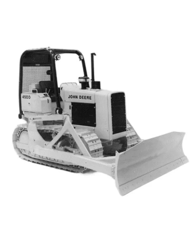 John Deere 450D Crawler Dozers and 455D Crawler Loader Pdf Technical Service Repair Manual TM1291 2