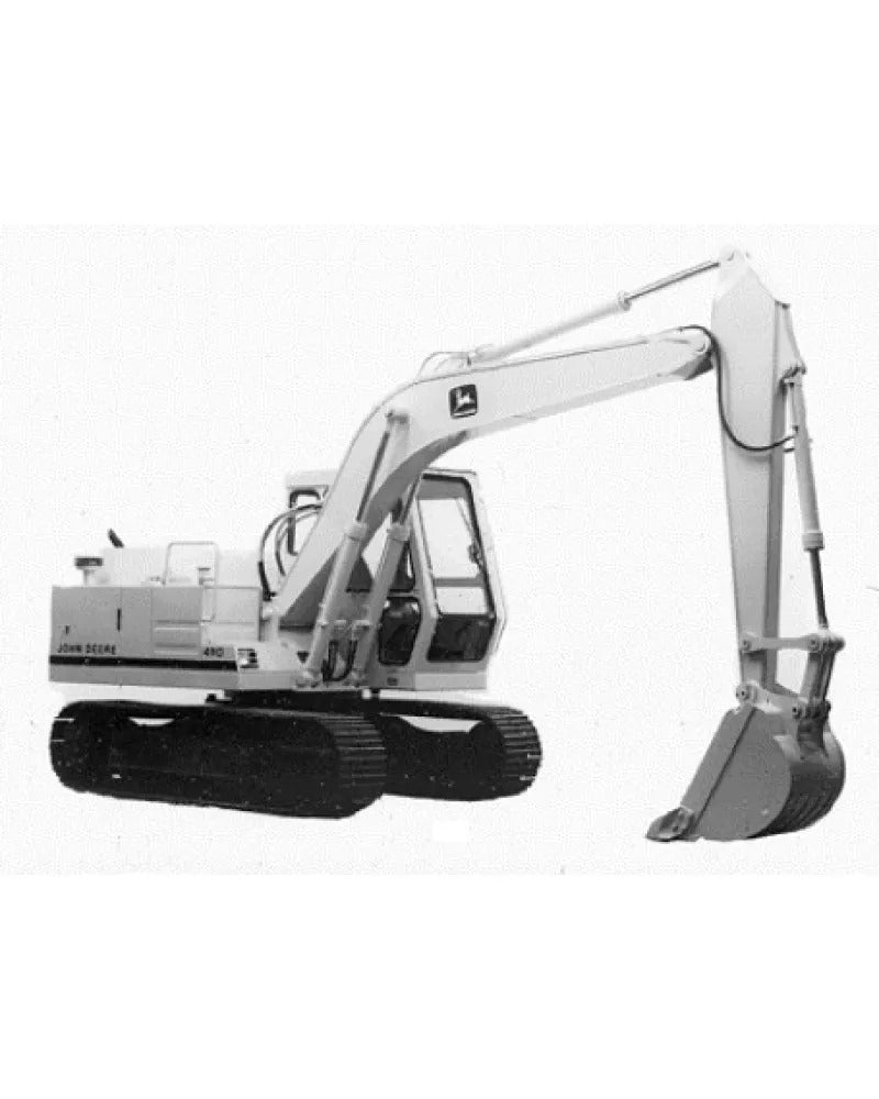 John Deere 490 Crawler Excavator Pdf Diagnostic, Operation and Test Manual TM1302 2