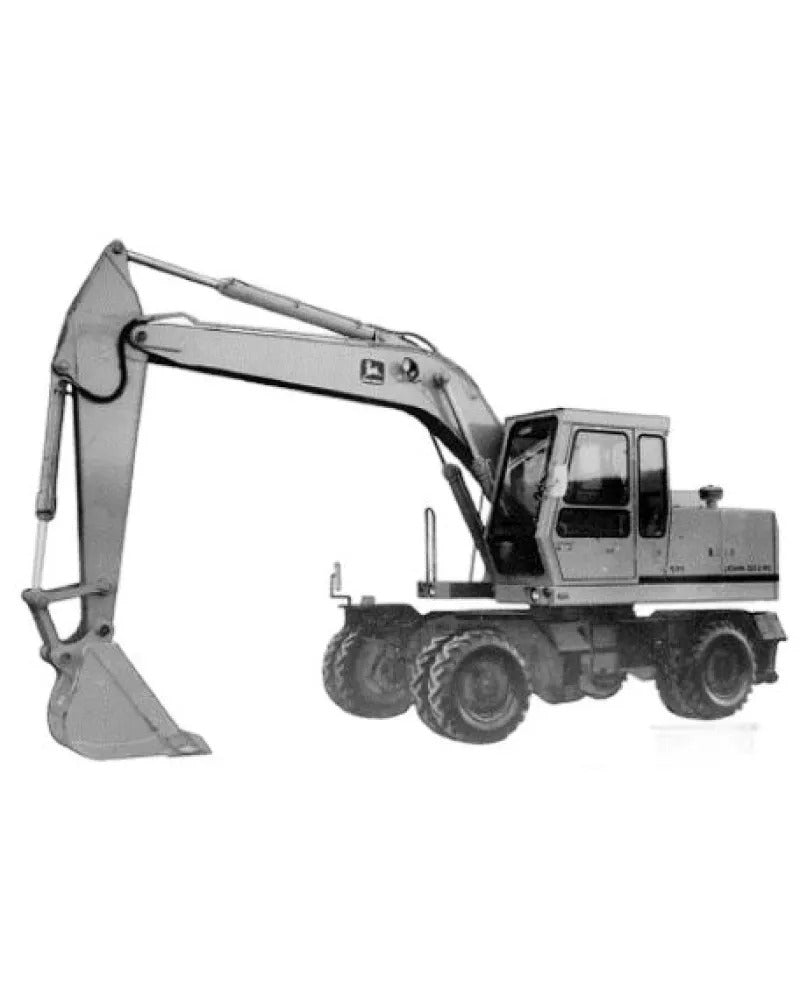 John Deere 595 Wheeled Excavator Pdf Technical Service Repair Manual TM1375 2
