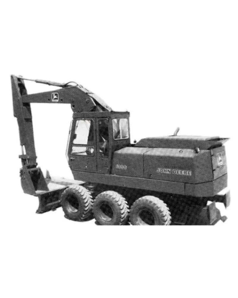 John Deere 690CR Excavator Pdf Technical Service Repair Manual TM1329 2