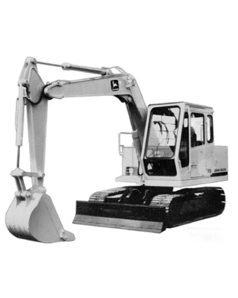 John Deere 70 Compact Excavator Pdf Diagnostic, Operation and Test Manual TM1376 2