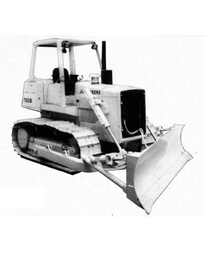 John Deere 750B and 850B Crawler Dozer Pdf Technical Service Repair Manual TM1476 2