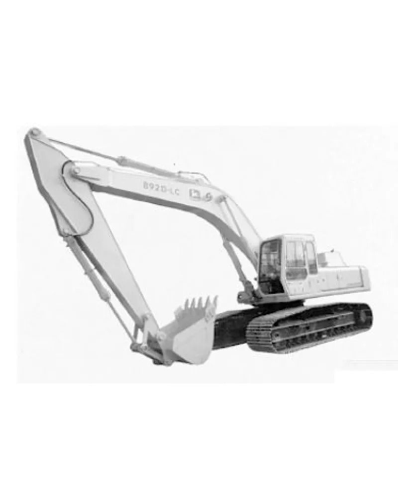 John Deere 790D, 790D LC and 892D LC Crawler Excavator Pdf Diagnostic, Operation and Test Manual TM1395 2