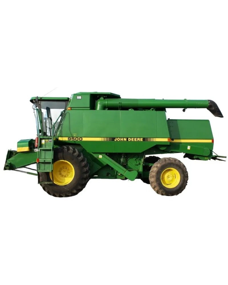 John Deere 9400, 9500, 9501, 9600, SideHill 9500 and 9600 Combines Diagnostic Manual and Supplement TM1402