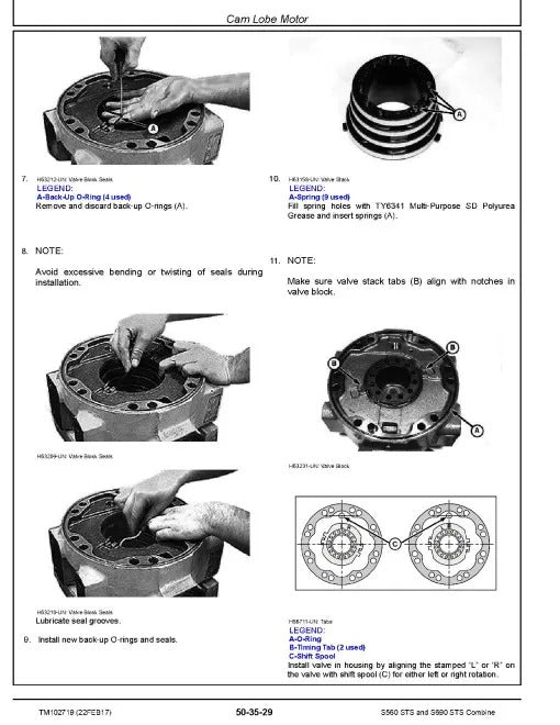 John Deere S560 and S690 Combines Pdf Repair Manual (TM102719) 3