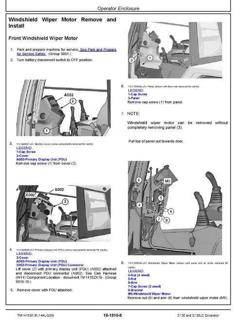 John Deere Crawler Excavators Pdf Operation and Test Manual