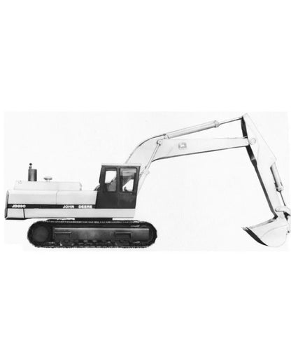 John Deere JD890 Crawler Excavator Pdf Technical Service Repair Manual TM1163