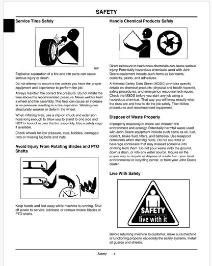 John Deere Tractor Loader Technical Manual Instant PDF Download