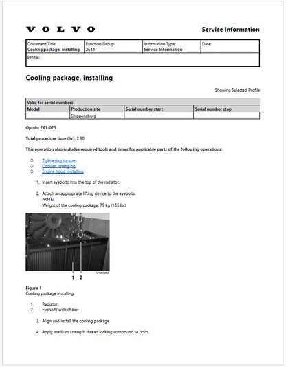 Volvo Excavator Repair Service Manual Instant PDF Download